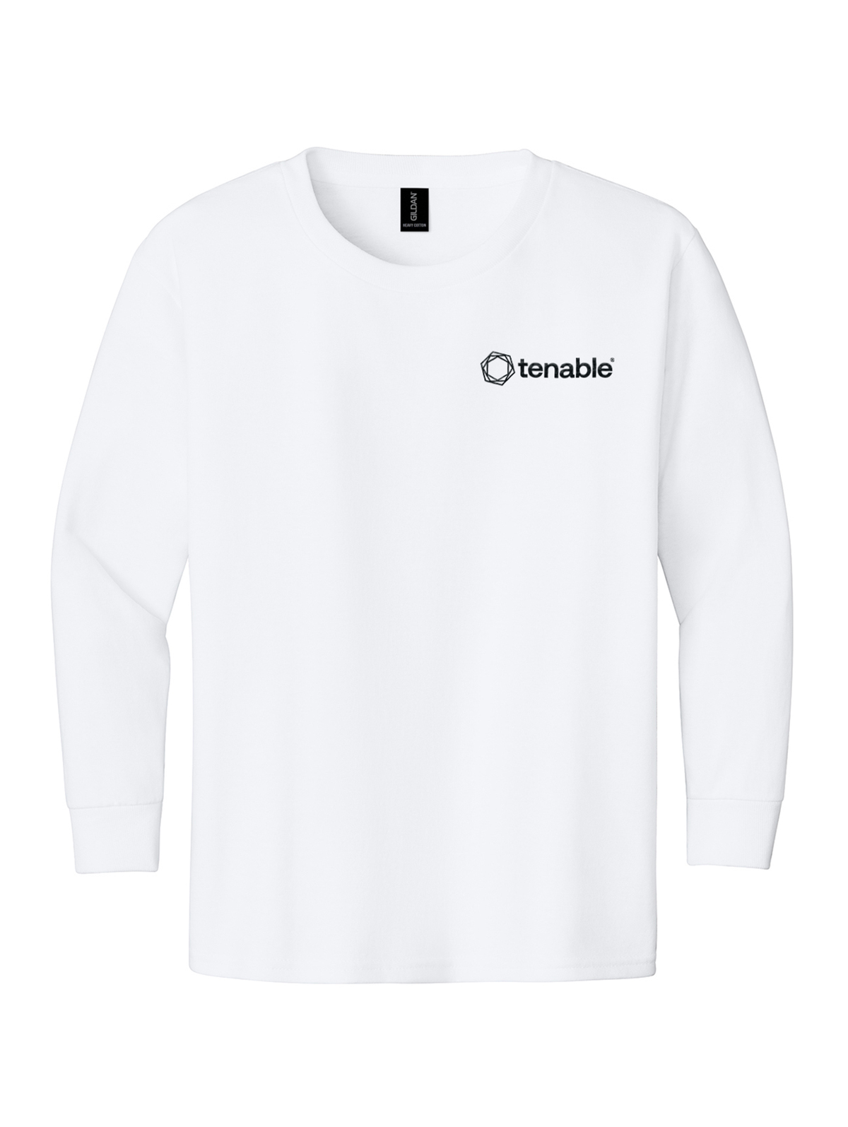 Youth Gildan Heavy Cotton 100% Cotton Long Sleeve T-Shirt-2