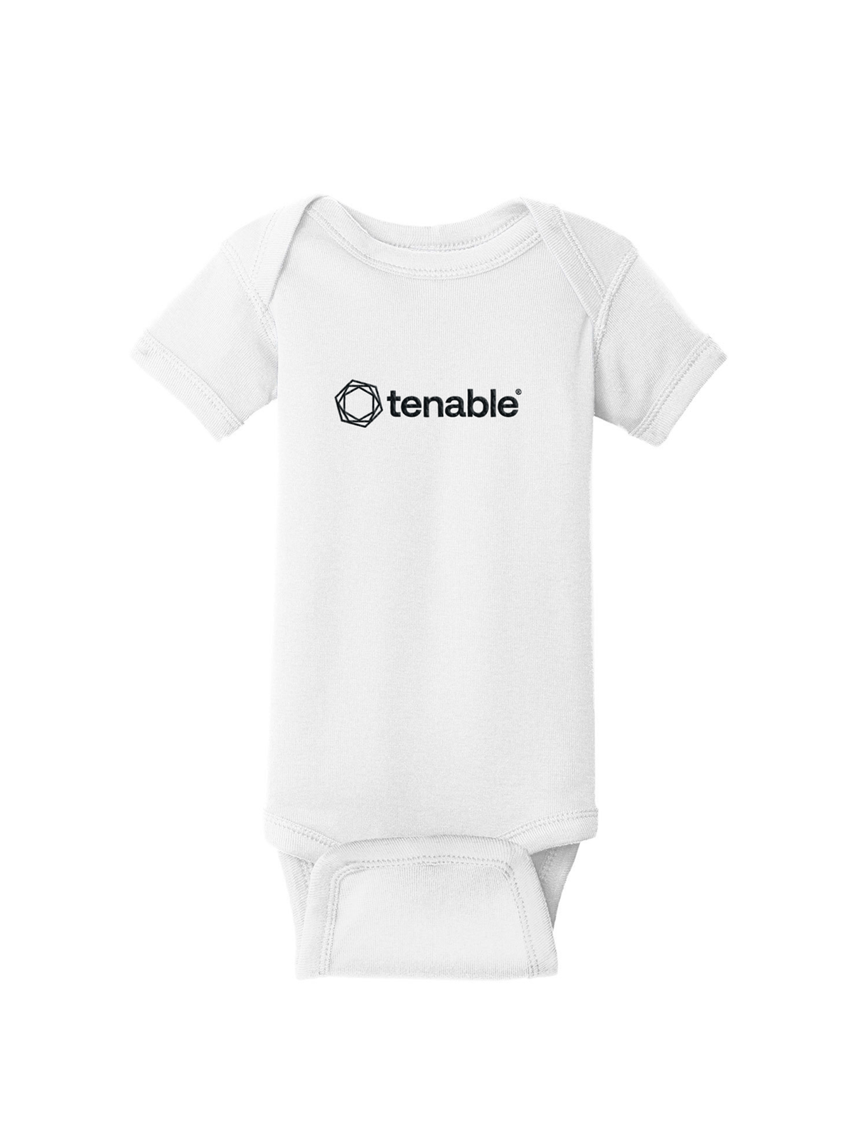 Rabbit Skins Infant Short Sleeve Baby Rib Bodysuit-2