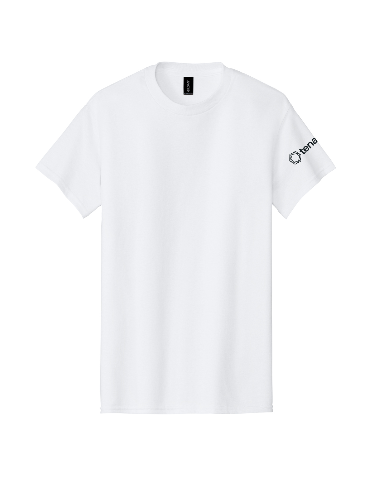Gildan Heavy Cotton T-Shirt - Left Sleeve logo-3