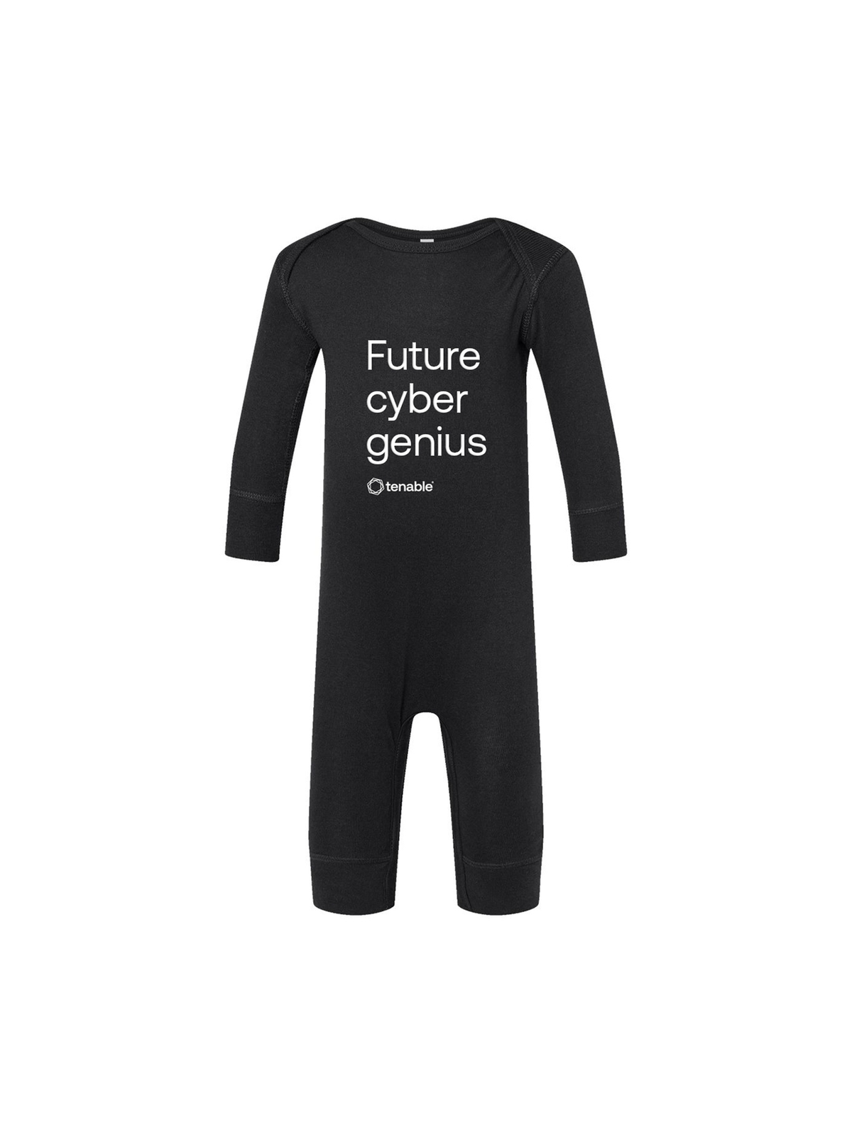 Rabbit Skins Infant Long Legged Baby Rib Bodysuit | Future cyber genius-2