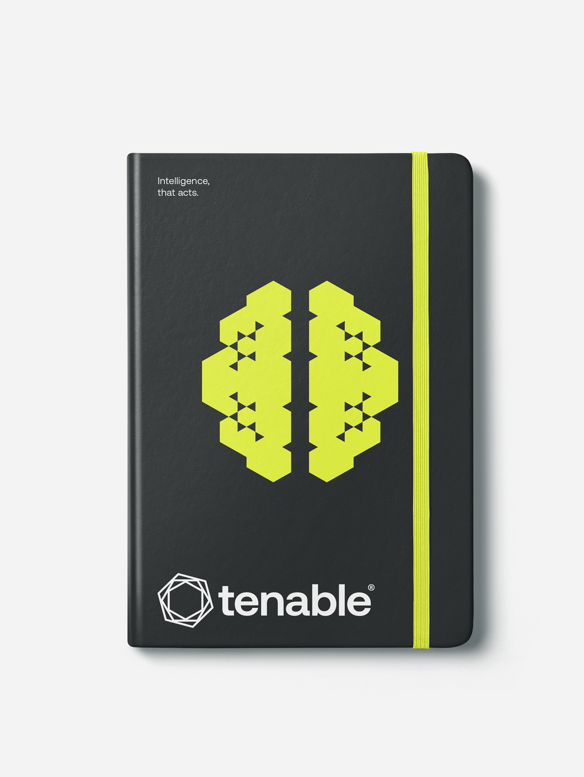 notebook with elastic band - Intelligence
