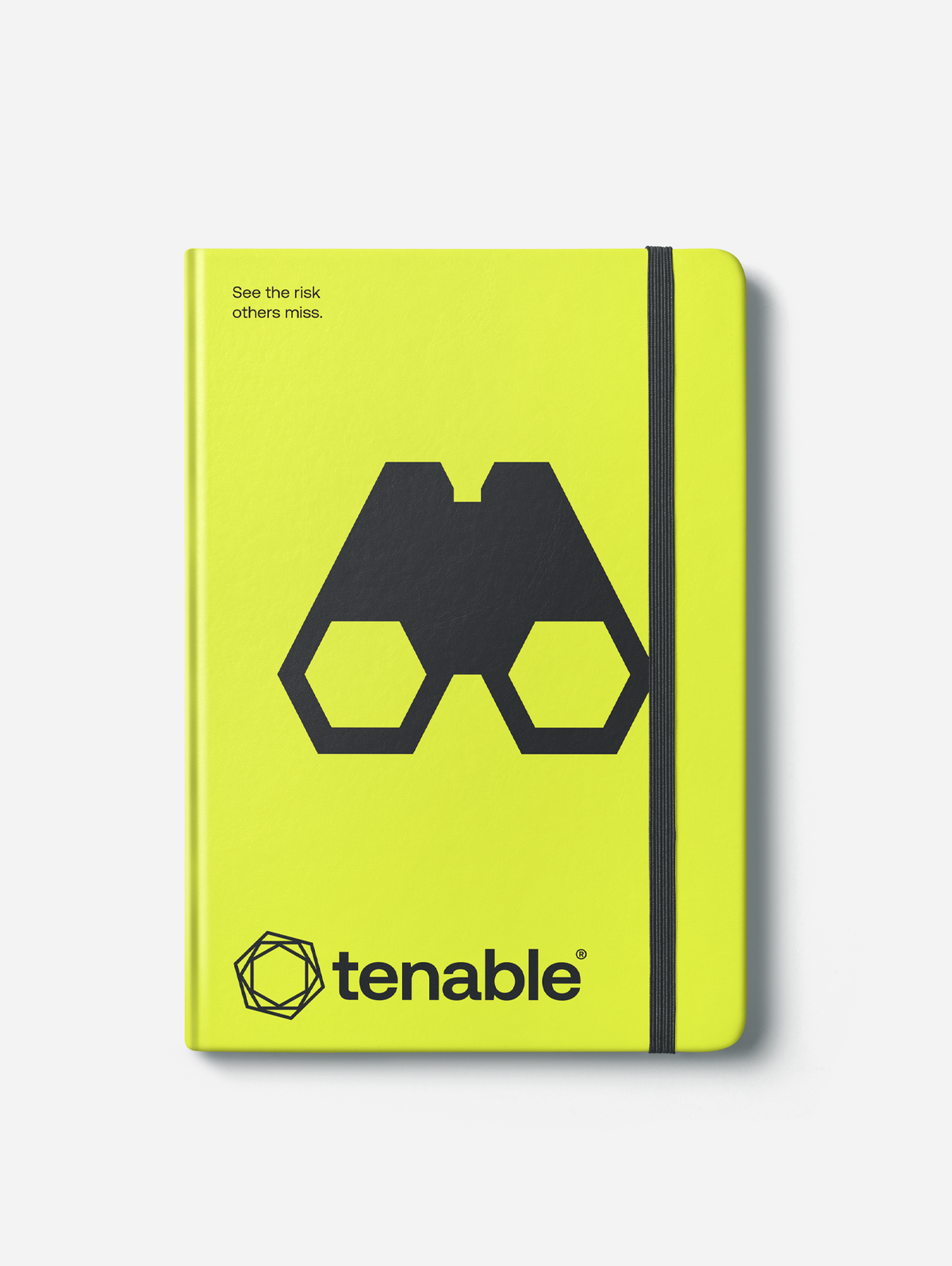 notebook with elastic band - Vigilance